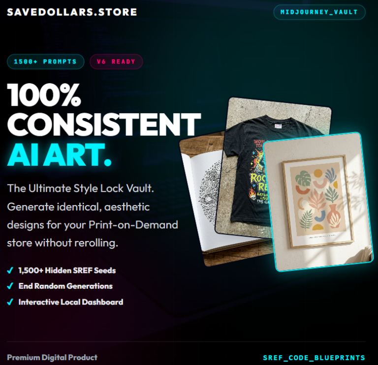 Midjourney Prompts Bundle | 1500+ Consistent AI Art Styles (Digital Download) 20 Midjourney Prompts Bundle interactive HTML vault with 1500+ consistent AI art styles